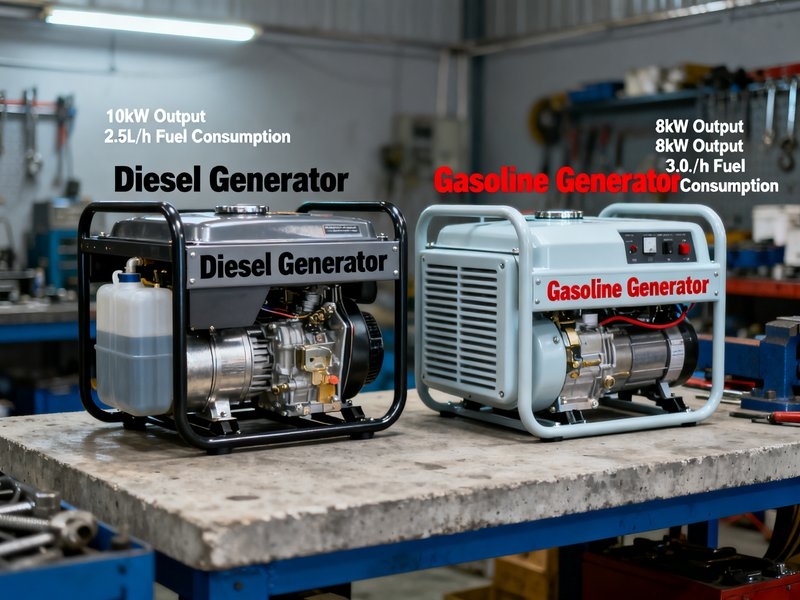 Máy Phát Điện Diesel vs Xăng - So Sánh Chi Tiết 8 Tiêu Chí (2026)