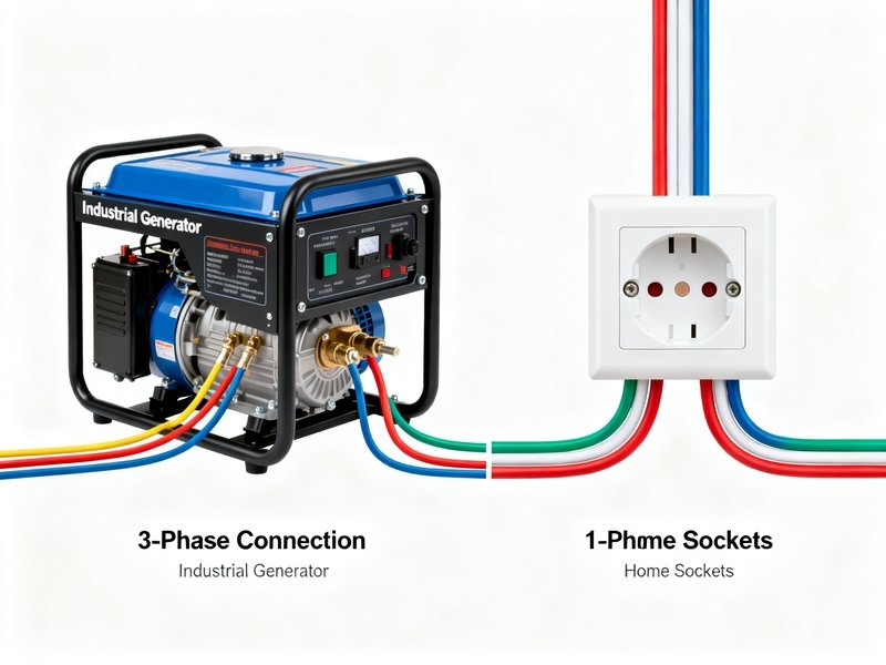 Máy Phát Điện 3 Pha vs 1 Pha - Khác Biệt & Ứng Dụng