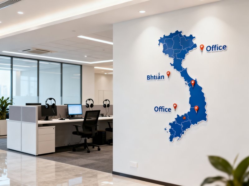 Liên Hệ Yuchai Việt Nam - Hotline 24/7, Bản Đồ 3 Văn Phòng