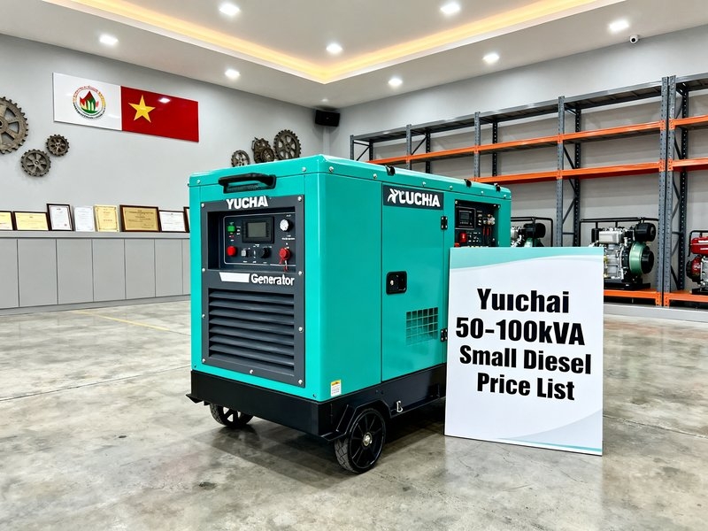 Bảng Giá Máy Phát Điện Yuchai 50-100kVA - Phân Khúc Phổ Thông (Cập Nhật 7/2026)