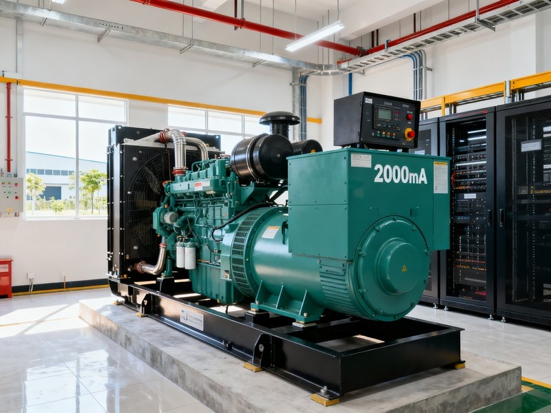Máy phát điện 2000kVA cho dự án lớn: thông số, cấu hình và lắp đặt